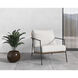 Milan Stinson White Outdoor Armchair